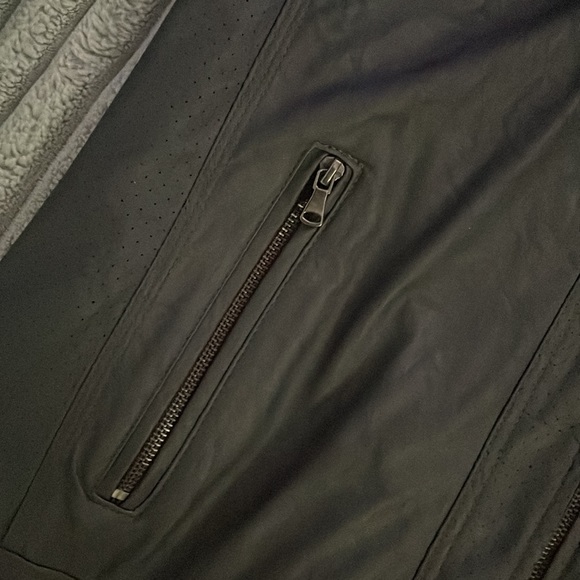 leather jacket/raincoat - Picture 3 of 6